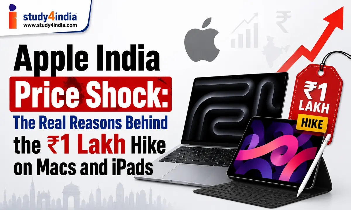Apple India Price Shock: The Real Reasons Behind the ₹1 Lakh Hike on Macs and iPads