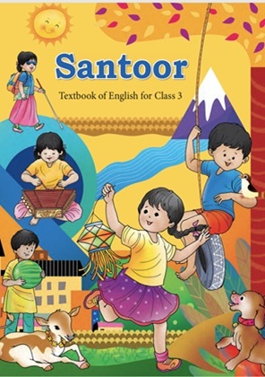 Class 3 Santoor English Book Cover