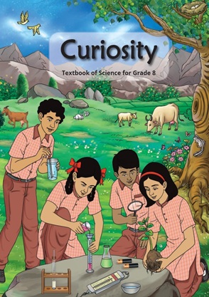 Class 8 Curiosity Science Book Cover
